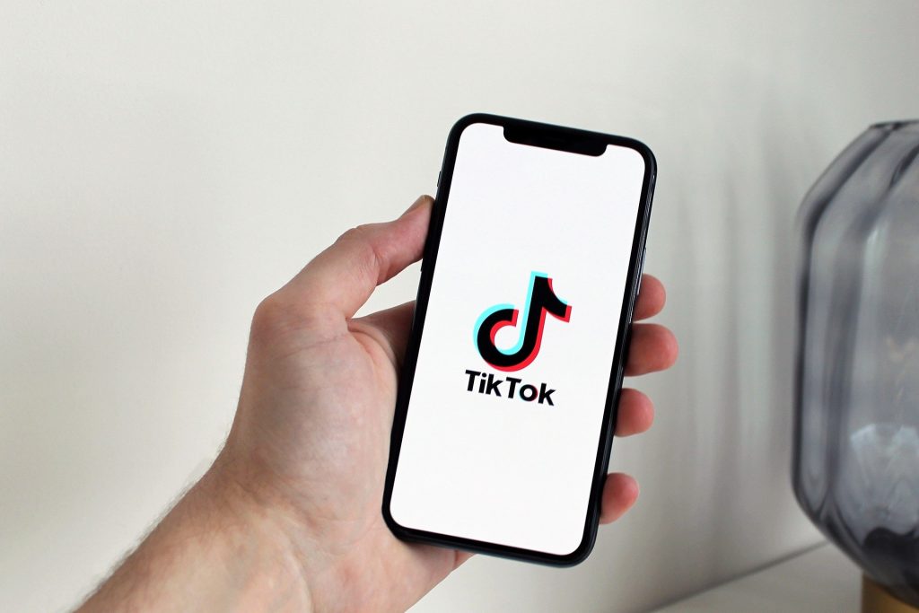 Tiktok on phone