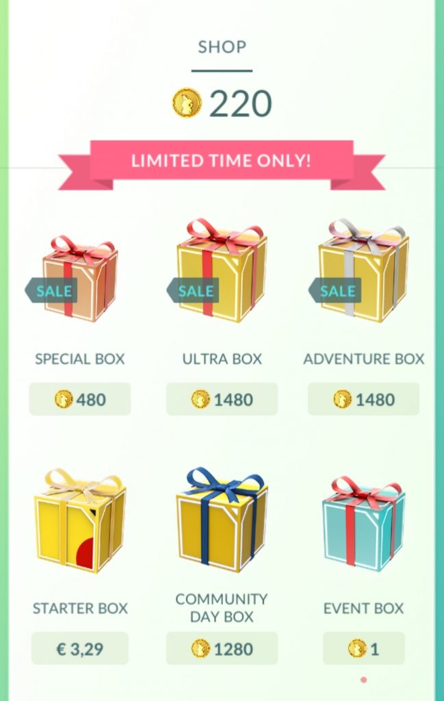 Pokémon GO - Shop & Microtransactions