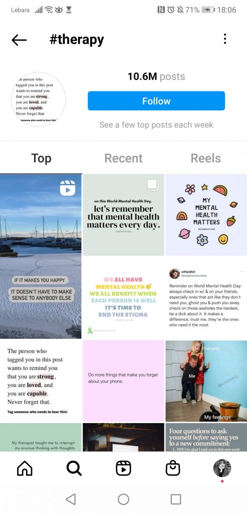 screenshot-therapy-hashtag-instagram